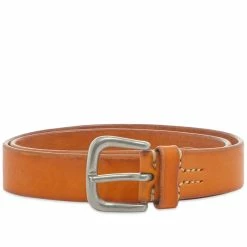 The Real McCoys Joe McCoy Bend Leather Belt