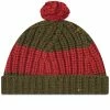 Nigel Cabourn Stripe Pom Pom Beanie