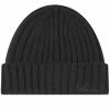 AMIRI Cashmere Script Beanie -Outlet Scarves Store 17 10 2022 BLR AW22MAH005 BLK m1 1