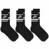 Nike Sportswear Essential Sock - 3 Pack -Outlet Scarves Store 18 01 2022 AJ DX5089 010 m1 1