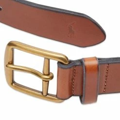 Polo Ralph Lauren Leather Casual Belt -Outlet Scarves Store 18 10 2022 GH 405761993002 2 1
