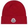 Moncler Logo Beanie -Outlet Scarves Store 18 10 2022 LL 3B705 00 A9342 472 m1 1