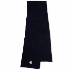 Moncler Logo Wool Scarf 6 Moncler Logo Wool Scarf -Outlet Scarves Store 19 08 2021 GH 3C000 08 A9576 752 2 1