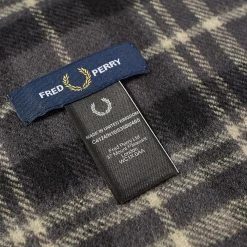 Fred Perry Authentic Tartan Scarf -Outlet Scarves Store 19 12 2022 BLR C4124 N16 3 1