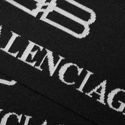 Balenciaga BB Blanket Logo Scarf -Outlet Scarves Store 2 11 22 JF 719229 4C6B8 1077 3 1
