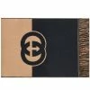 Gucci Interlock GG Logo Scarf -Outlet Scarves Store 20 01 2023 LL 715497 4GAAA 1079 1 1