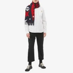 Moncler Navajo Pattern Scarf -Outlet Scarves Store 20 06 2022 JD 3C000 01 0U089 740 m9 1