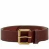 Barbour Matt Leather Belt 2 Barbour Matt Leather Belt -Outlet Scarves Store 20 12 2019 barbour mattleatherbelt mattbrown mac0111br51 bb 1