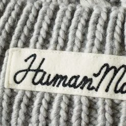 Human Made Cable Pop Beanie -Outlet Scarves Store 21 12 2022 GH HM24GD026GY9 3 1