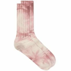 Anonymous Ism Uneven Dye Crew Sock