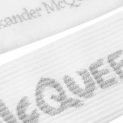 Alexander McQueen Grafitti Logo Sock -Outlet Scarves Store 22 04 2022 LL 6602734E14Q 9081 2 1
