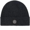 Stone Island Wool Patch Beanie Hat