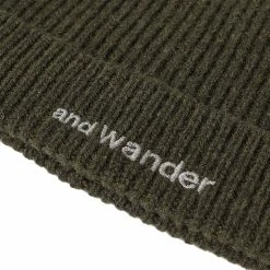 And Wander Shetland Wool Beanie -Outlet Scarves Store 22 09 2022 GH 5742286093 180 2 1