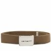 Carhartt WIP Chrome Clip Belt -Outlet Scarves Store 22 12 2022 JB I019176 1CNXX m1 1