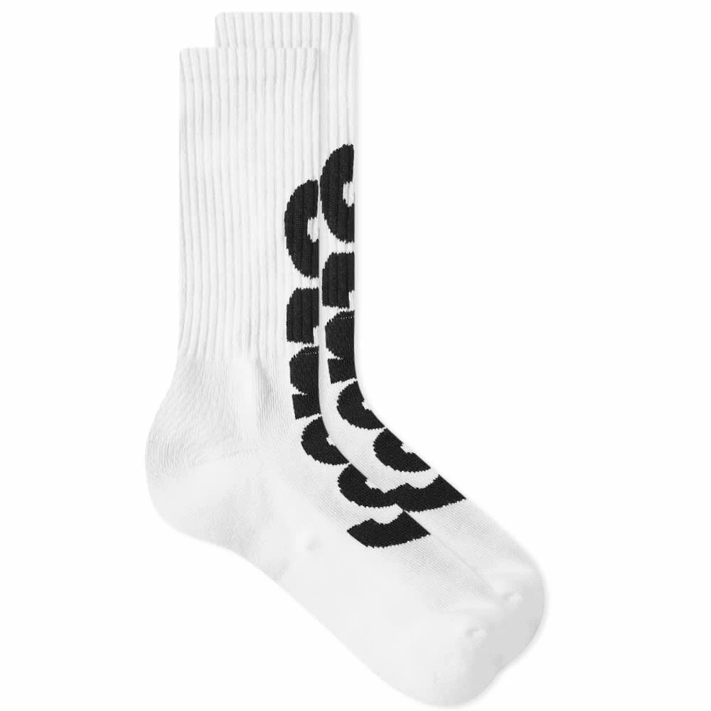 Stussy Big Helvetica Crew Sock 3 Stussy Big Helvetica Crew Sock