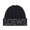 Loewe Logo Beanie -Outlet Scarves Store 24 01 23 JF F000257X38 1100 m1 1