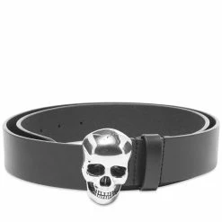 Alexander McQueen Skull Buckle Belt