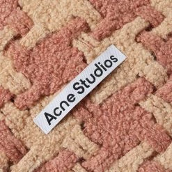 Acne Studios Vadik Houndstooth Scarf -Outlet Scarves Store 25 07 2022 GH CA0153 CZ0 3 1