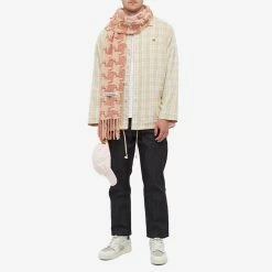 Acne Studios Vadik Houndstooth Scarf -Outlet Scarves Store 25 07 2022 GH CA0153 CZ0 m9 1