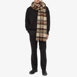 Acne Studios Cassiar Check New Scarf -Outlet Scarves Store 25 07 2022 GH CA0216 AFQ m9 1