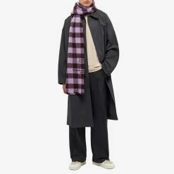 Acne Studios Cassiar Check Narrow New Scarf -Outlet Scarves Store 25 07 2022 JB CA0155 CYU m3 1