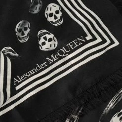Alexander McQueen Vortex Skull Print Scarf -Outlet Scarves Store 26 02 2023 BLR 7064784736Q 1078 4 1