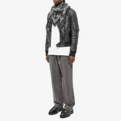 Alexander McQueen Vortex Skull Print Scarf -Outlet Scarves Store 26 02 2023 BLR 7064784736Q 1078 m7 1