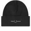 Fred Perry Logo Beanie -Outlet Scarves Store 27 02 2023 jc C4114 102 m1 1