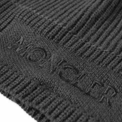 Moncler Tonal Logo Beanie -Outlet Scarves Store 27 06 2022 AP 3B000 03 M1131 934 2 1