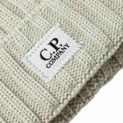 C.P. Company CP Company Patch Logo Beanie -Outlet Scarves Store 27 06 2022 BLR 13CMAC120A 005509A 118 2 1