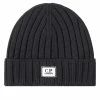 C.P. Company CP Company Patch Logo Beanie -Outlet Scarves Store 27 06 2022 BLR 13CMAC120A 005509A 968 m1 1