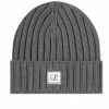 C.P. Company Patch Logo Beanie