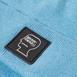 Brain Dead Logo Head Wool Beanie -Outlet Scarves Store 28 03 2022 JB BDP22H04001918BL09 2 1