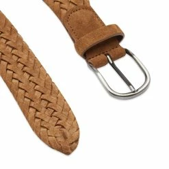 Andersons Anderson's Suede Woven Belt -Outlet Scarves Store 28 12 2022 LL A3008 AF2817 12 P120 2 1
