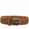 Andersons Anderson's Suede Woven Belt