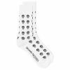 Alexander McQueen Skull Sock -Outlet Scarves Store 29 10 2019 alexandermcqueen skullrepeatprintsportsock whiteblack 5759334b53q 9060 aj 1