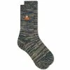 Folk Wool Melange Sock -Outlet Scarves Store 29 11 2022 LL FP5941A NYGN m1 1