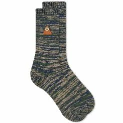 Folk Wool Melange Sock