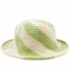 Checks Downtown Spiral Crochet Bucket Hat -Outlet Scarves Store 29 12 2022 LL CD SPRLCRCBKTHAT KHG m1 1